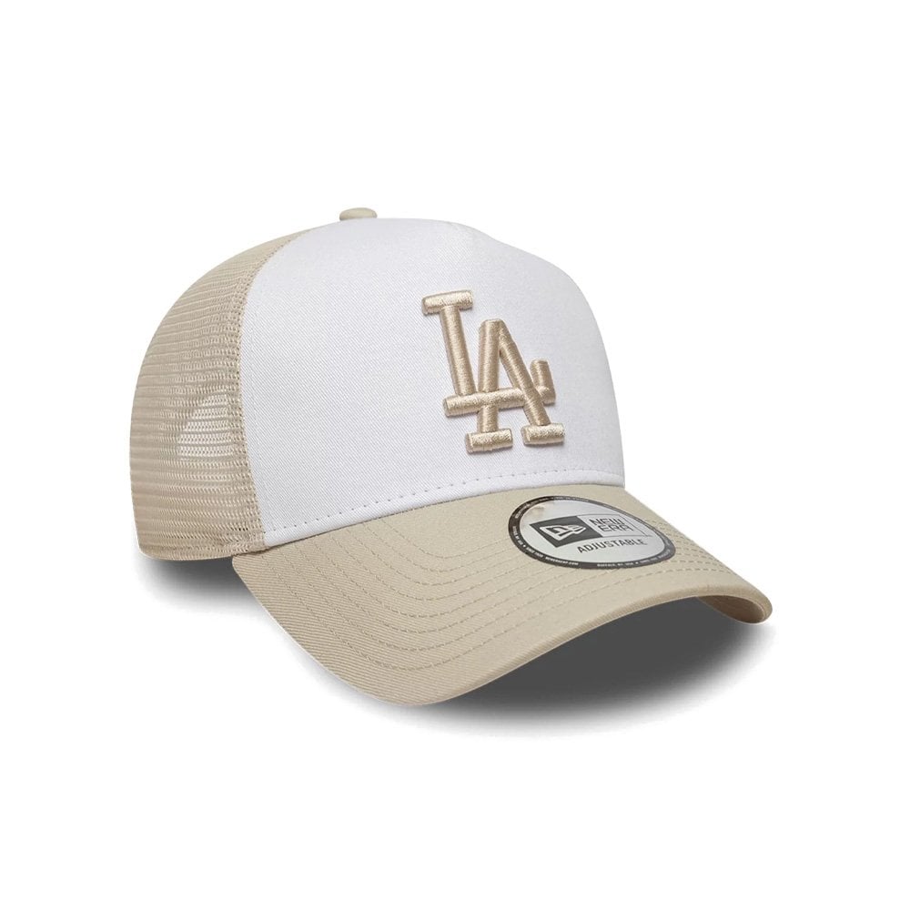 MLB League Essential 9FORTY A-Frame Trucker - La Beige/Wht