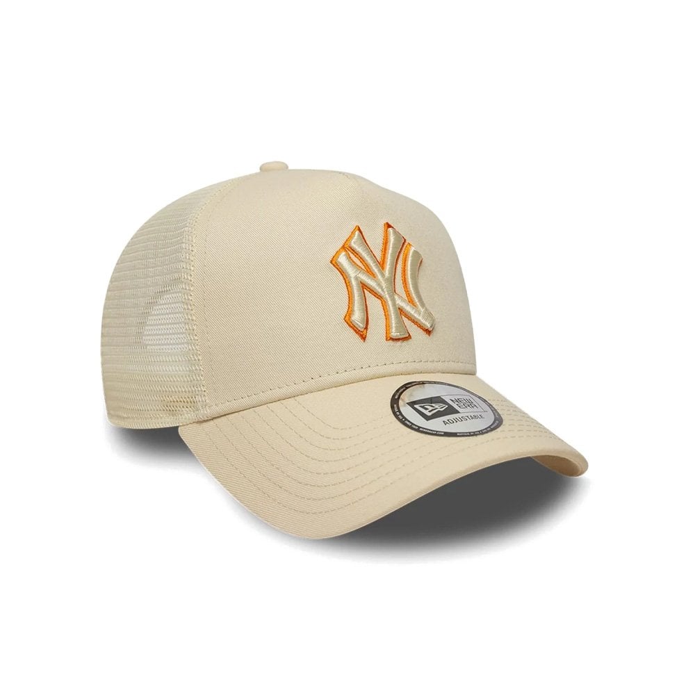 MLB Outline 9FORTY E-Frame Trucker - Ny Crm/Oran