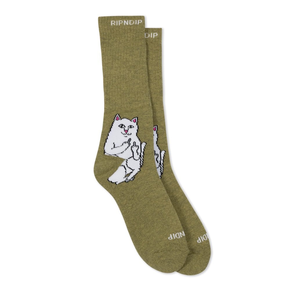 Lord Nermal Socks - Olive