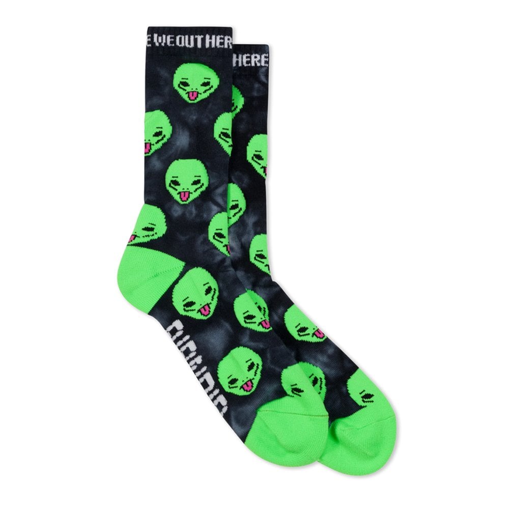 We Out Here Socks - Blk Lghtning