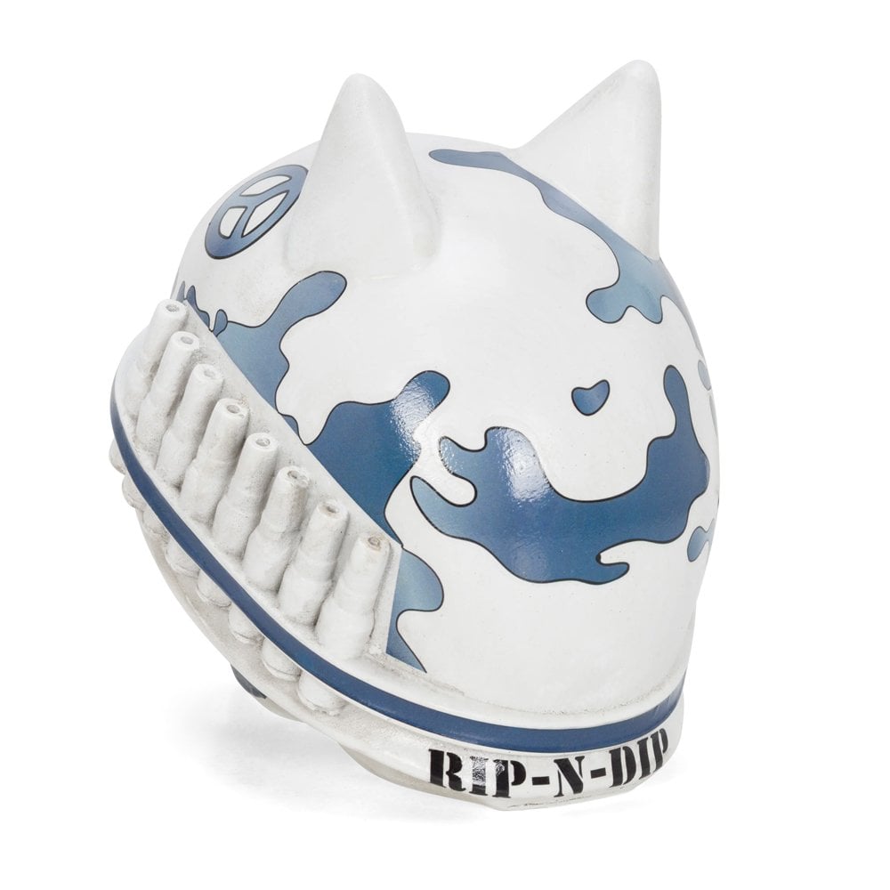 Born To Chill Ceramic Incense Holder - Indigo
