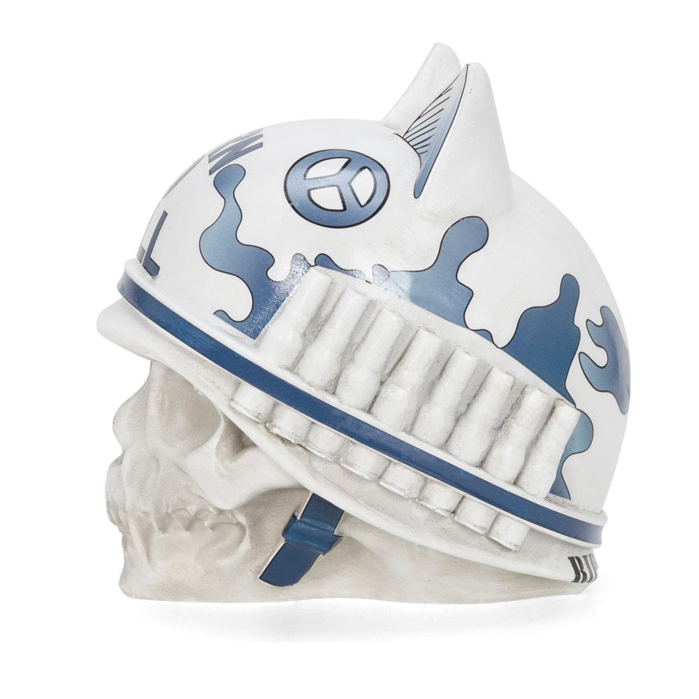 Born To Chill Ceramic Incense Holder - Indigo