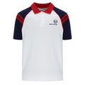 Cortona Polo - White/M Blue