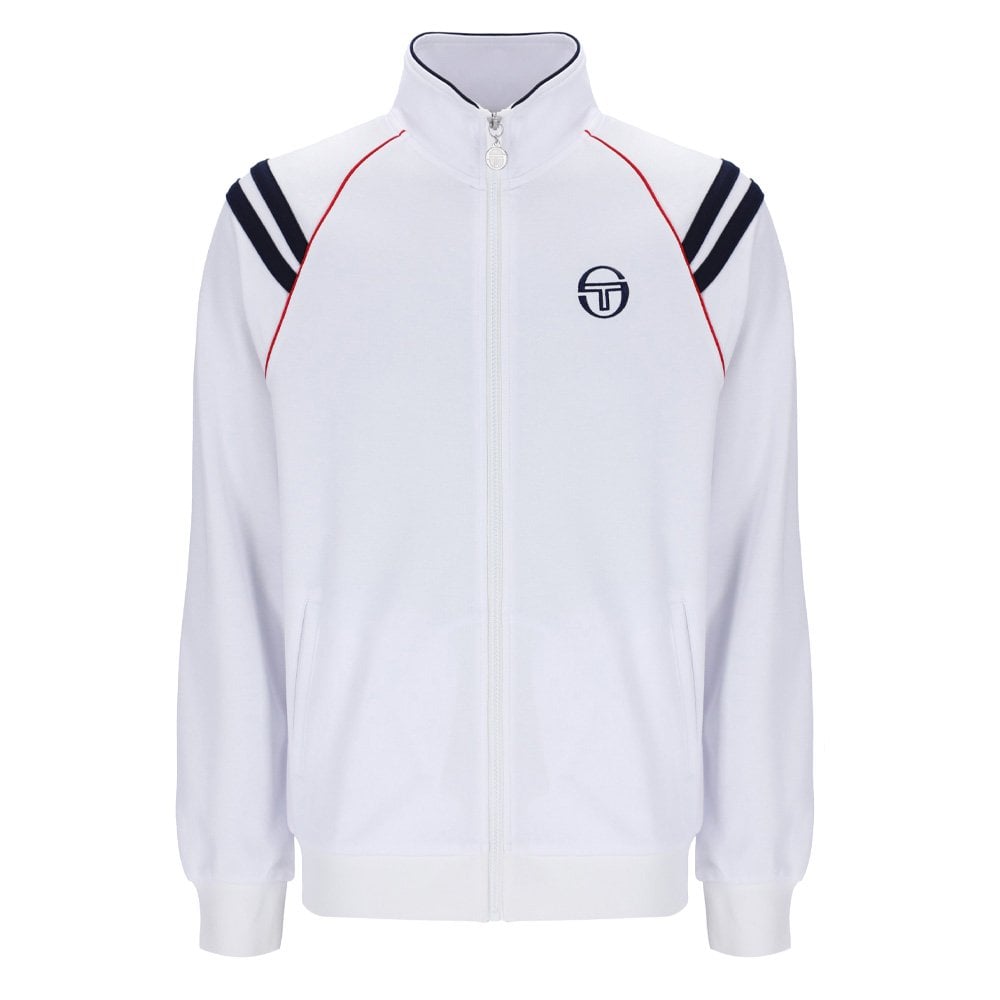 New Cortona Track Top - White/M Blue