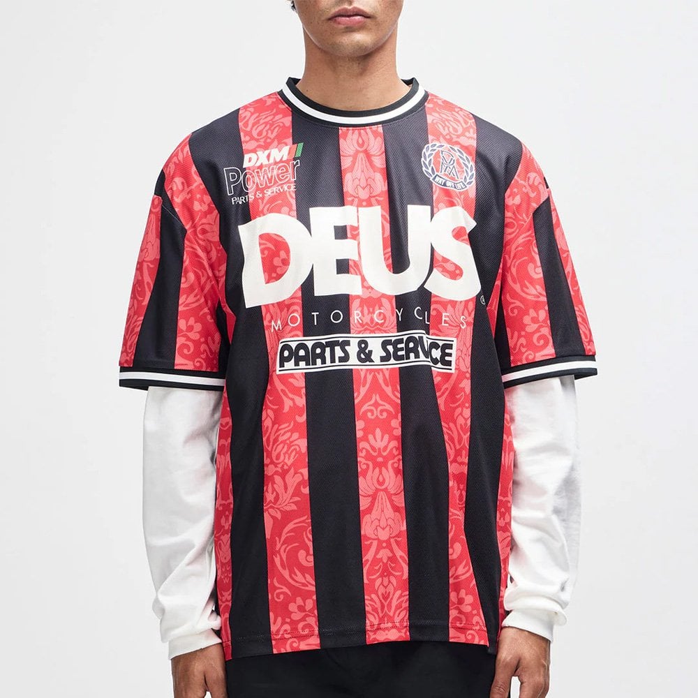 Nouveau Moto T-Shirt - Fiery Red