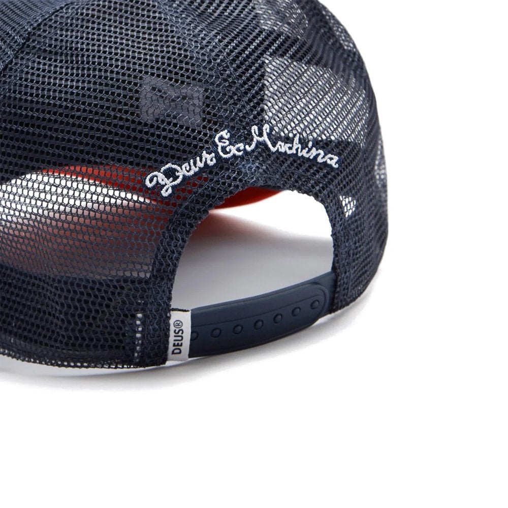 Pill Trucker - Red/Navy