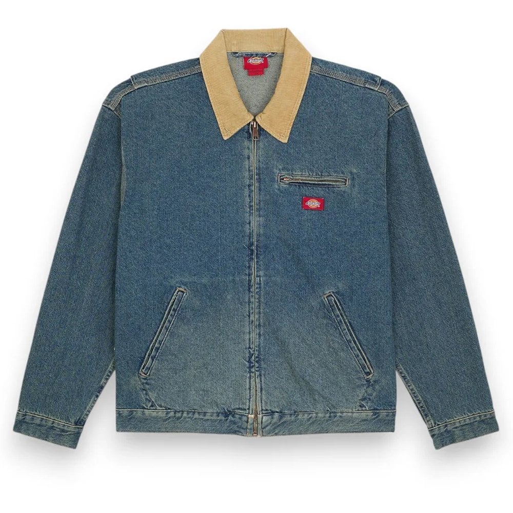 Denim Painter Jacket - Khaki Blue