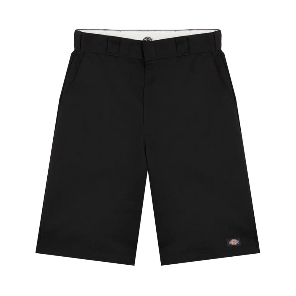 247 Garment Dye 13-Inch Loose Work Shorts - Black
