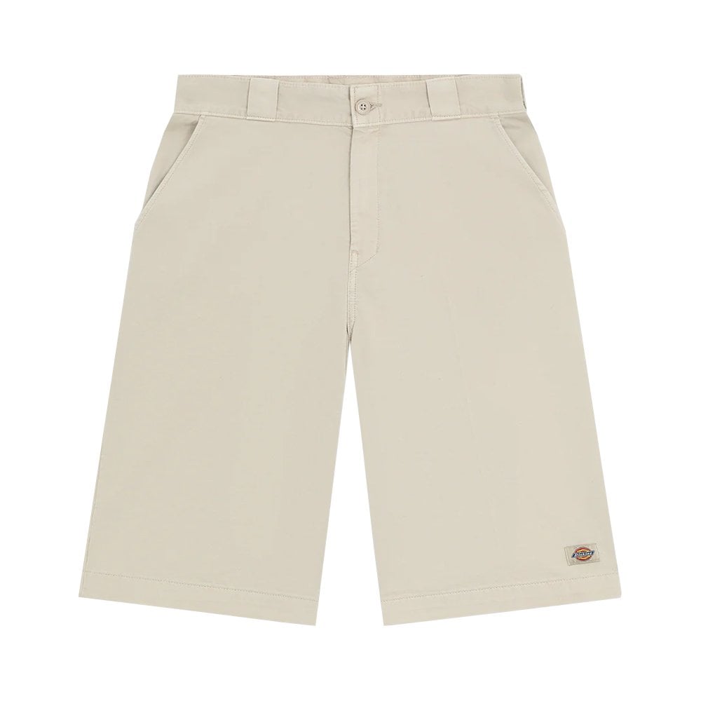 247 Garment Dye 13-Inch Loose Work Shorts - Stone