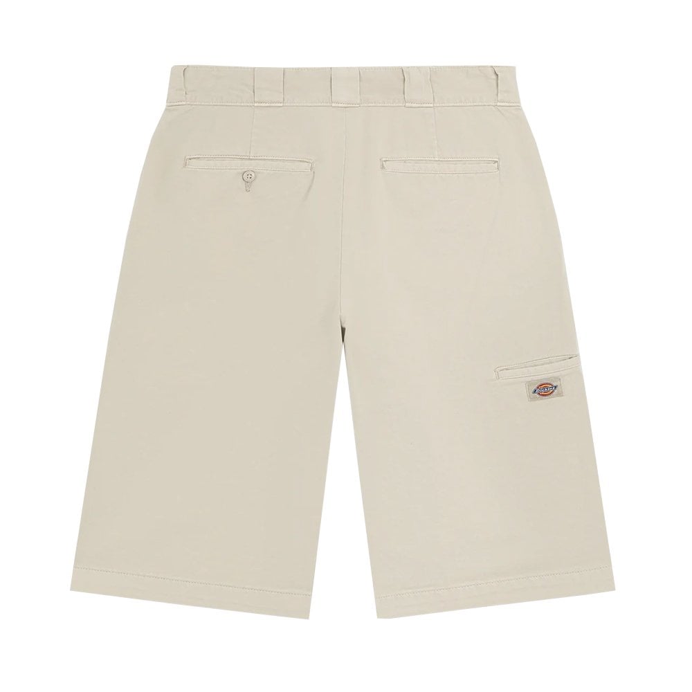 247 Garment Dye 13-Inch Loose Work Shorts - Stone