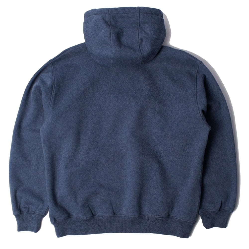 Gapped Hooded Sweatshirt - Blue