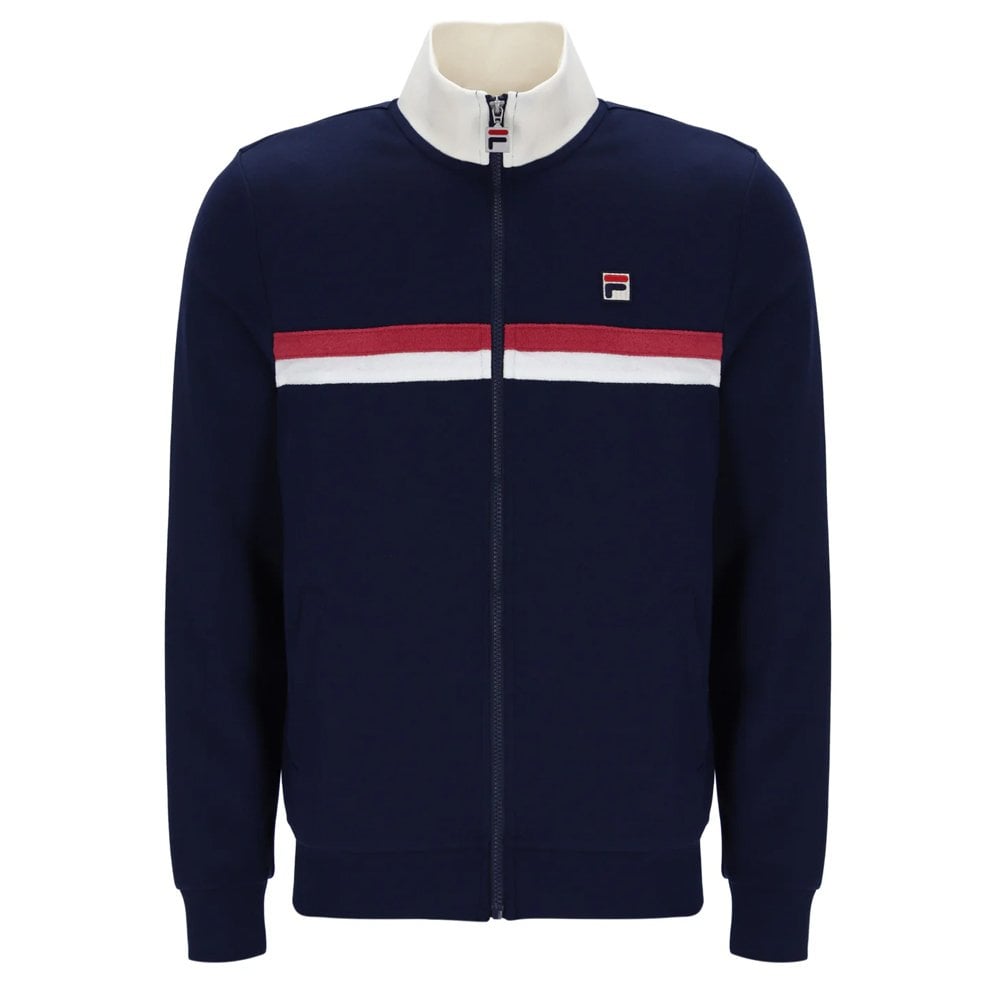Enrico Track Top - Nvy/Gardenia