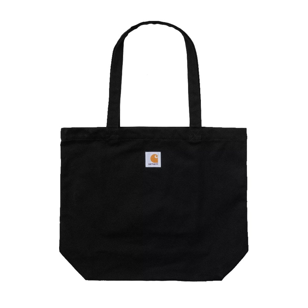Canvas Spoiled Tote Bag  - Black