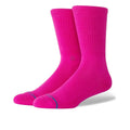 Icon Crew Socks - Fuchsia