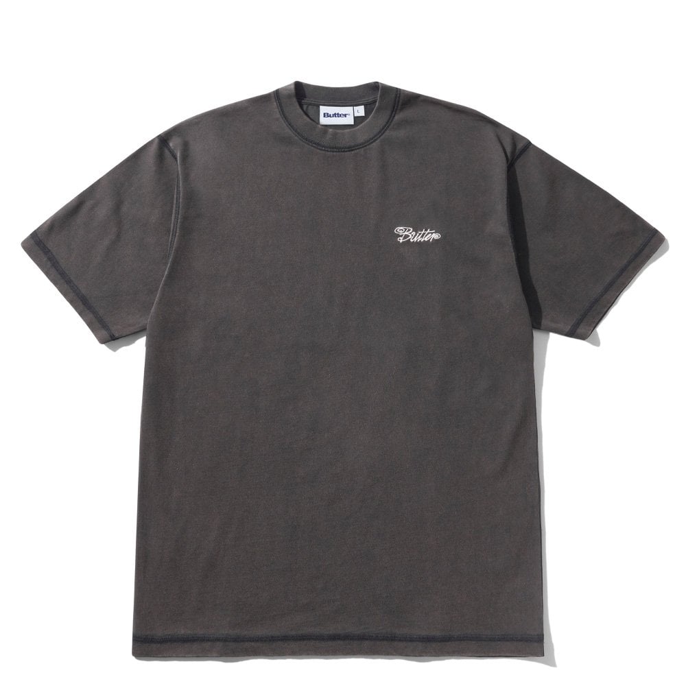 Jive Overlock Stitch T-Shirt - Black