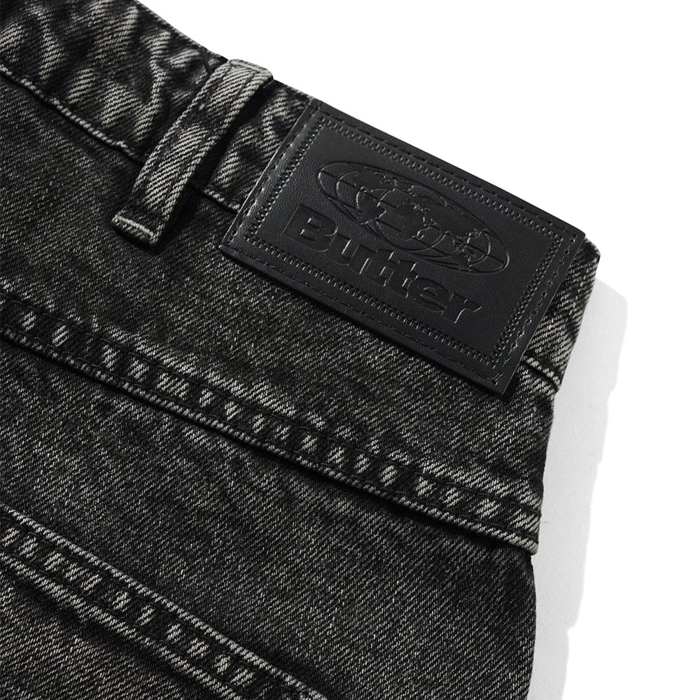 Drummer Baggy Denim Jeans - Streaky Blk