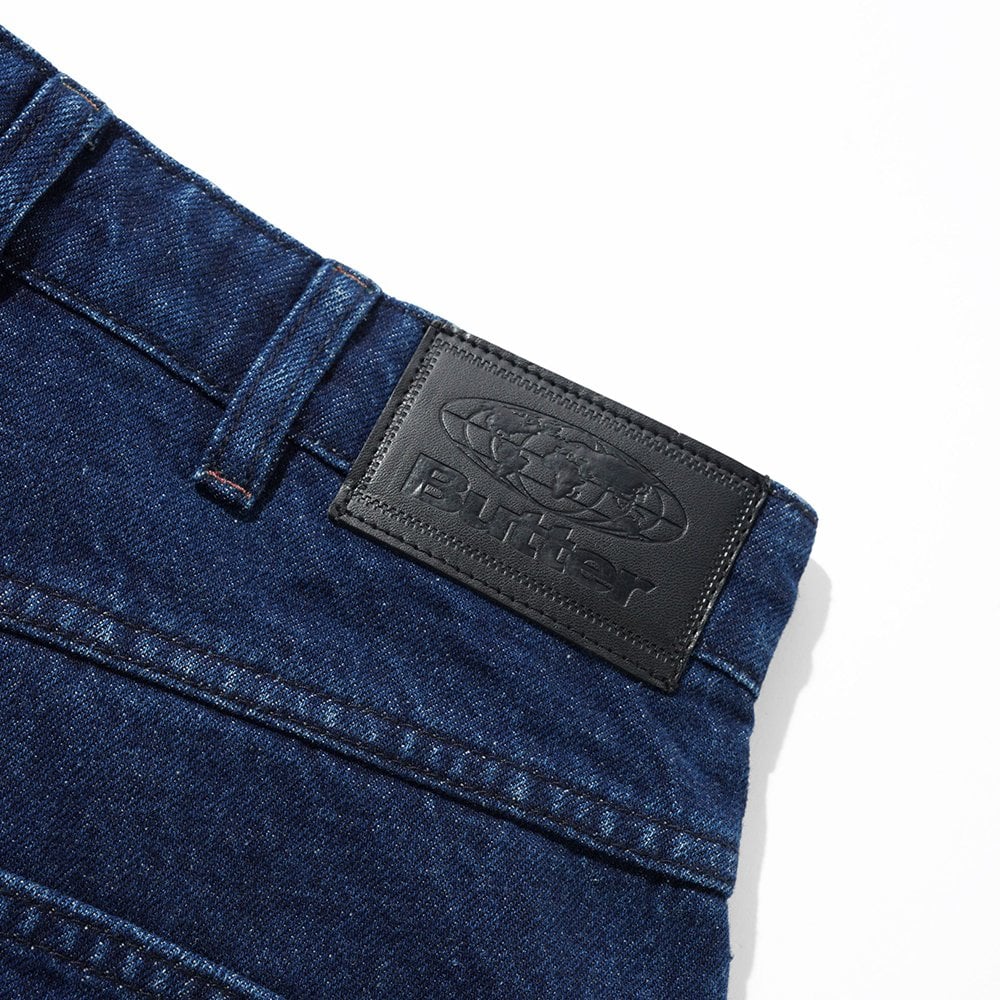 Drummer Baggy Denim Jeans - Raw Dk Indi