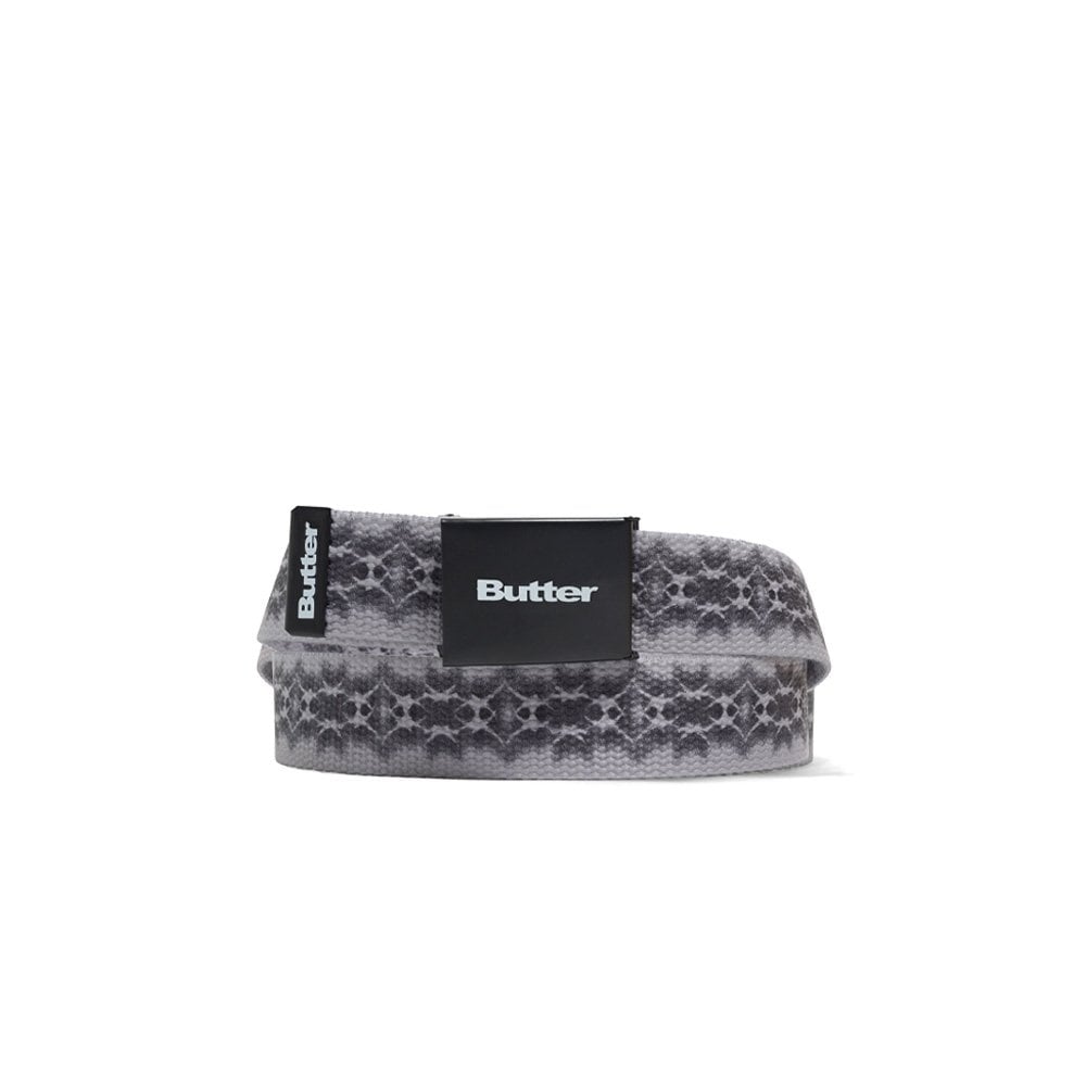 Logo Woven Belt - Grey