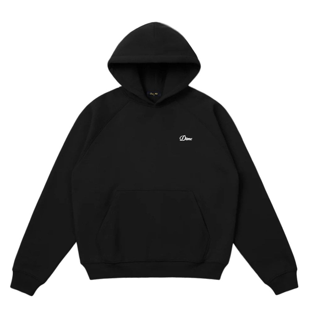 Small Logo Hoodie - Blk Cursive