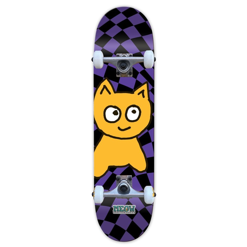 Big Cat Checker Twist Complete - Purple