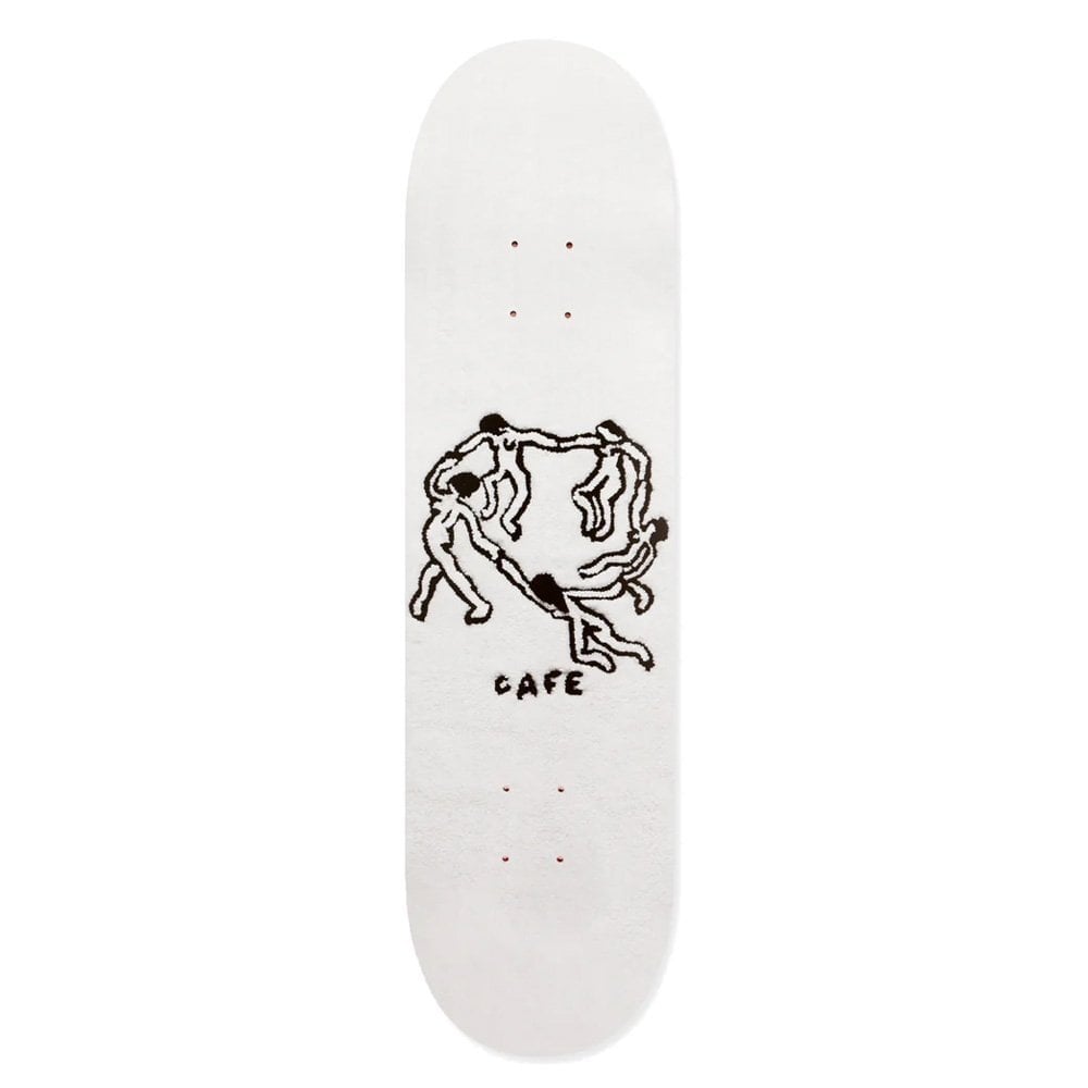 Dance Circle Deck - White