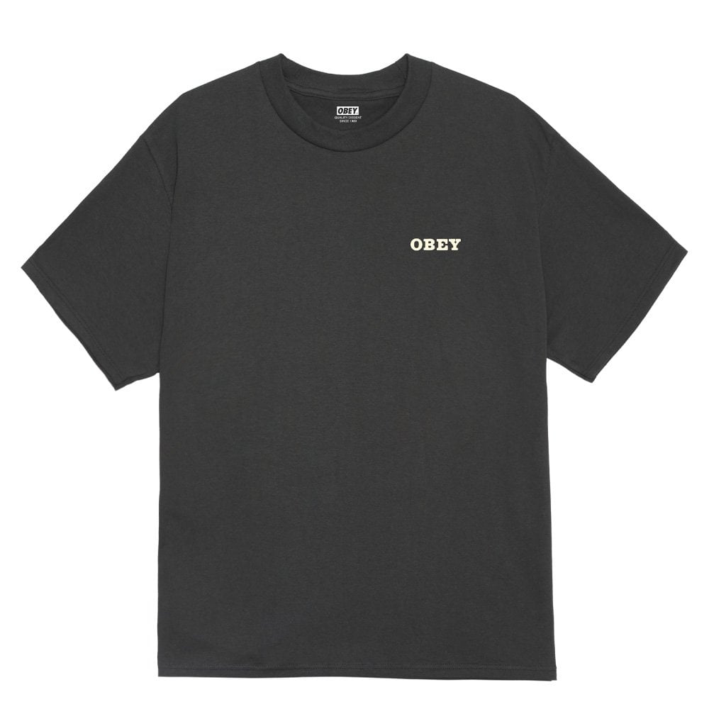 Savage Sounds Leopard T-Shirt - Vintage Blk