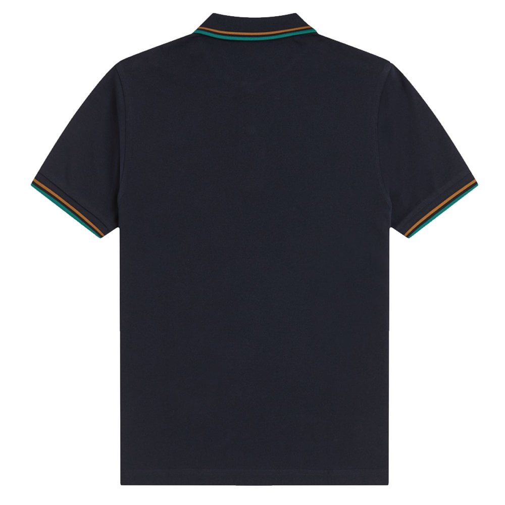 M3600 Polo Shirt - Nvy/Cara/Grn