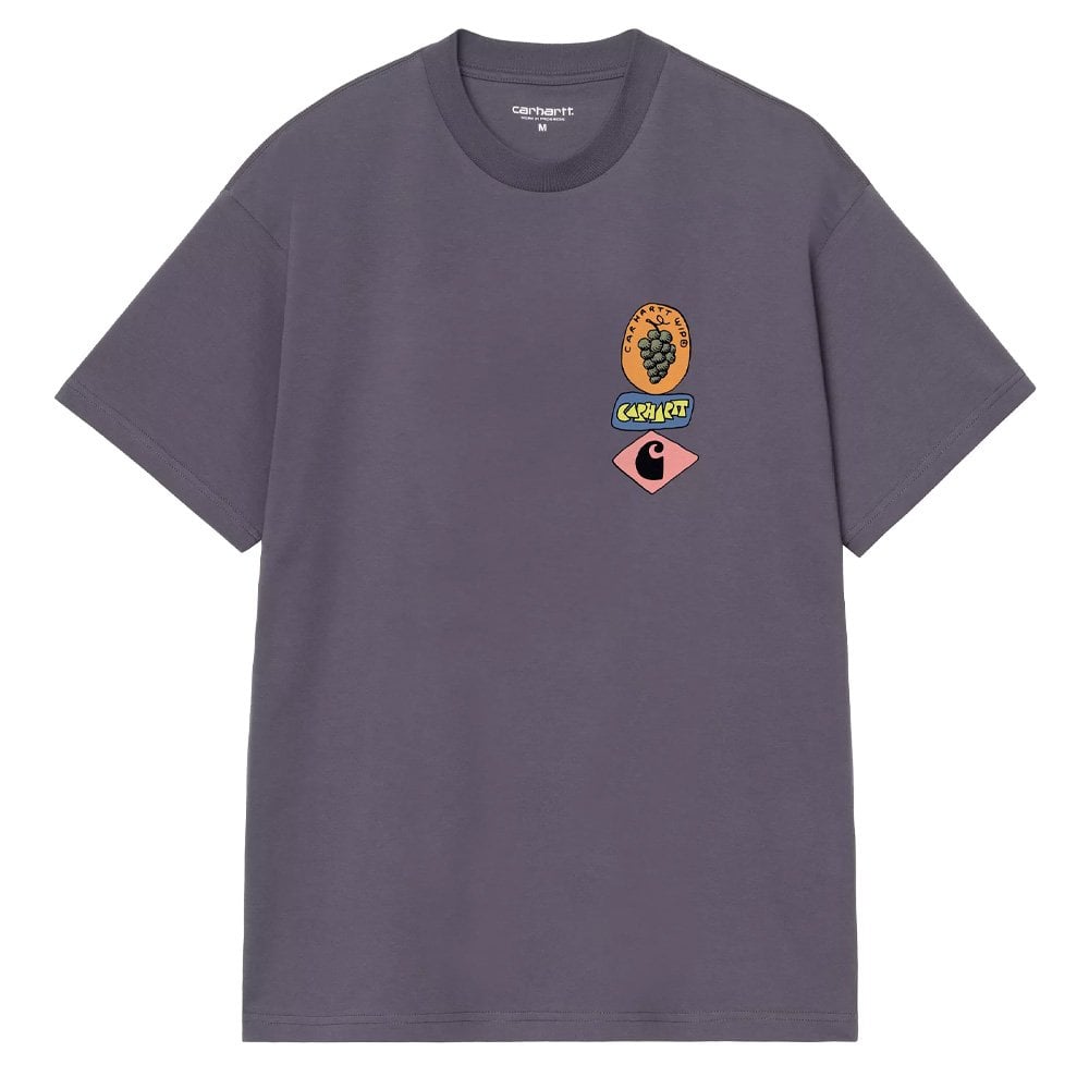 Stacked Grapes T-Shirt - Shady Purple