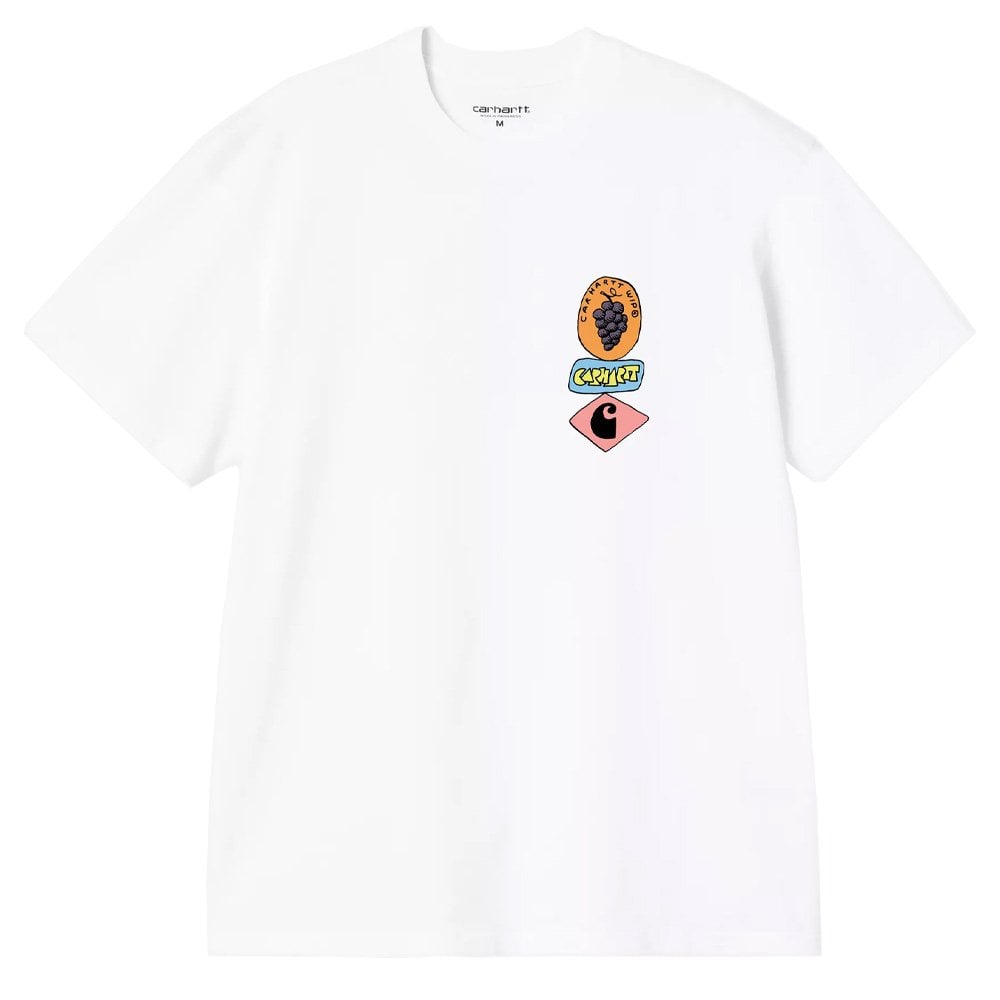 Stacked Grapes T-Shirt - White