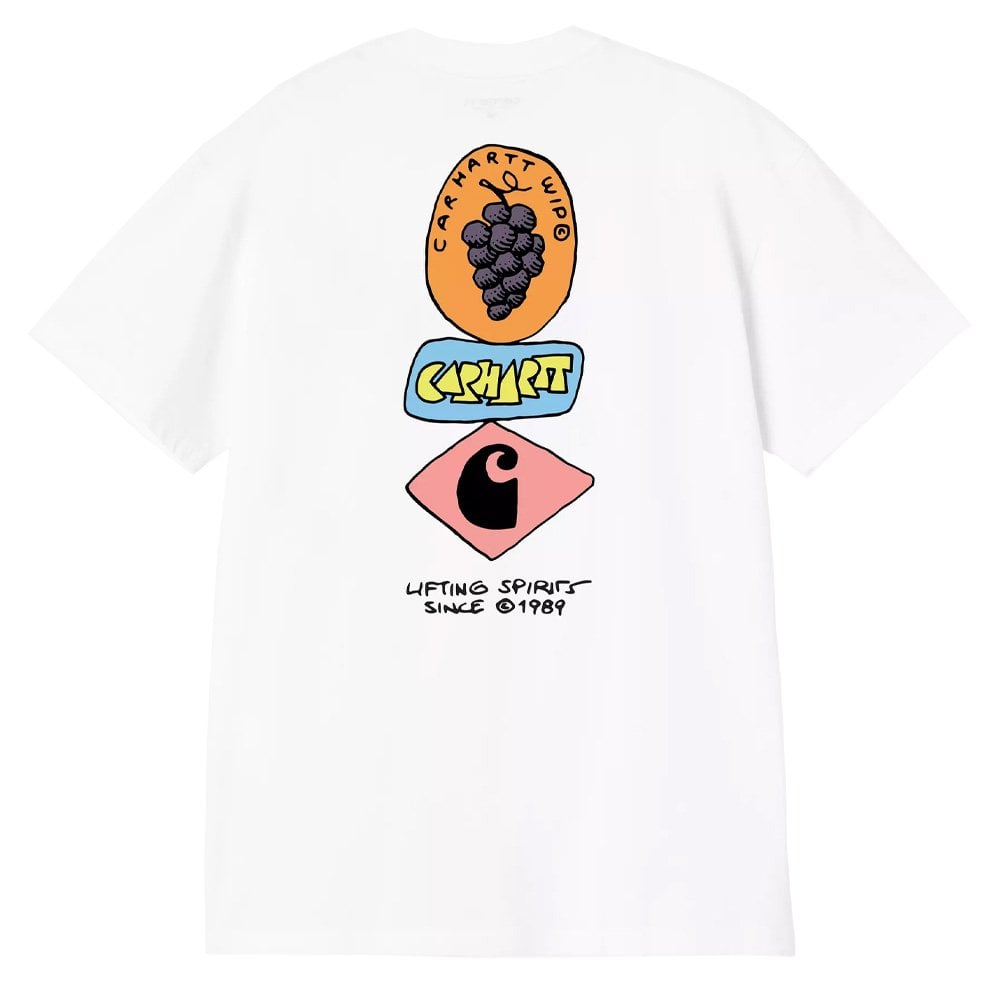 Stacked Grapes T-Shirt - White