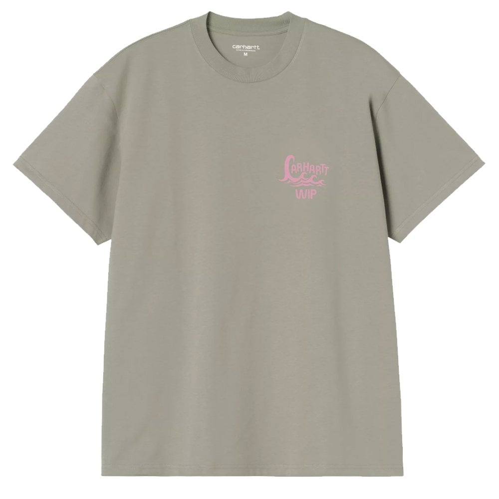Waves T-Shirt - Shady Green