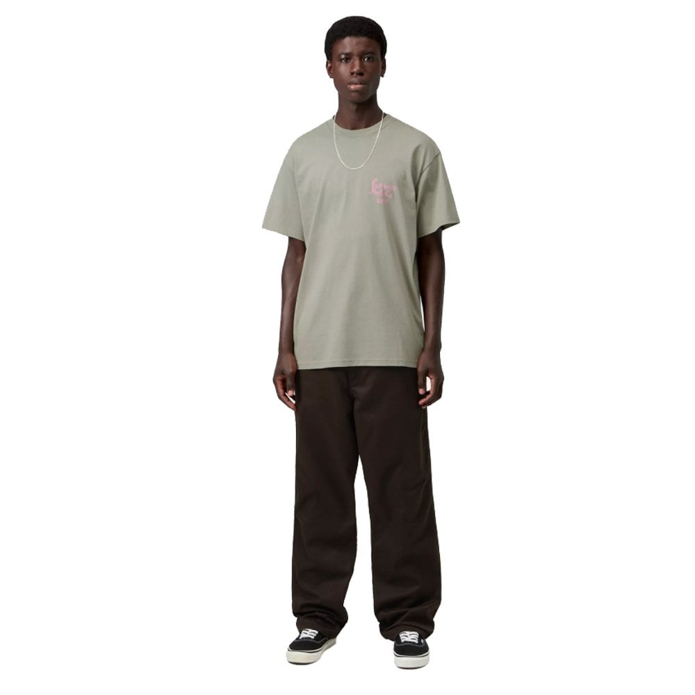 Waves T-Shirt - Shady Green