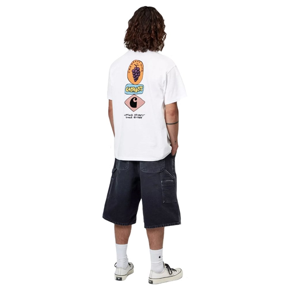 Stacked Grapes T-Shirt - White