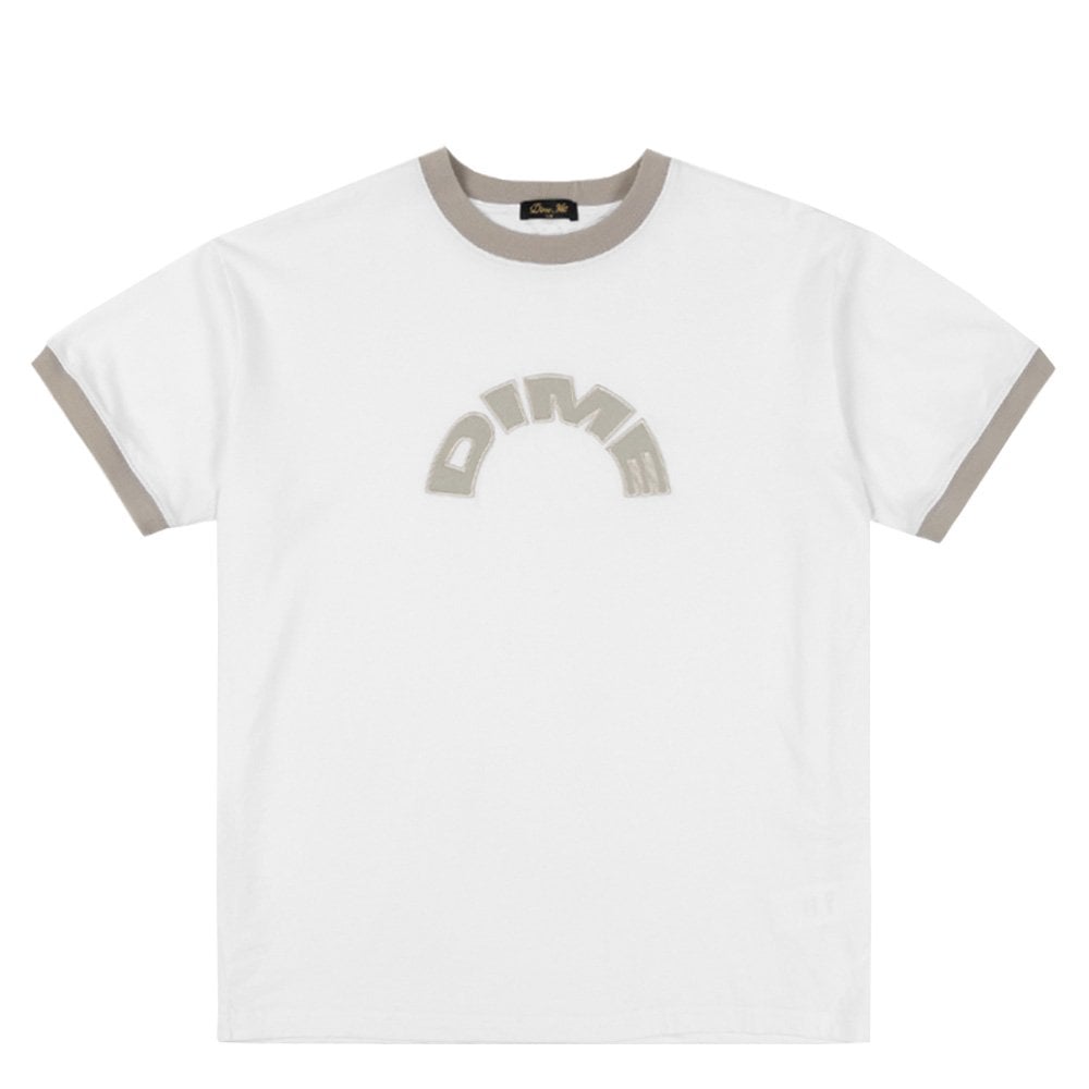 Arch Ringer T-Shirt - White