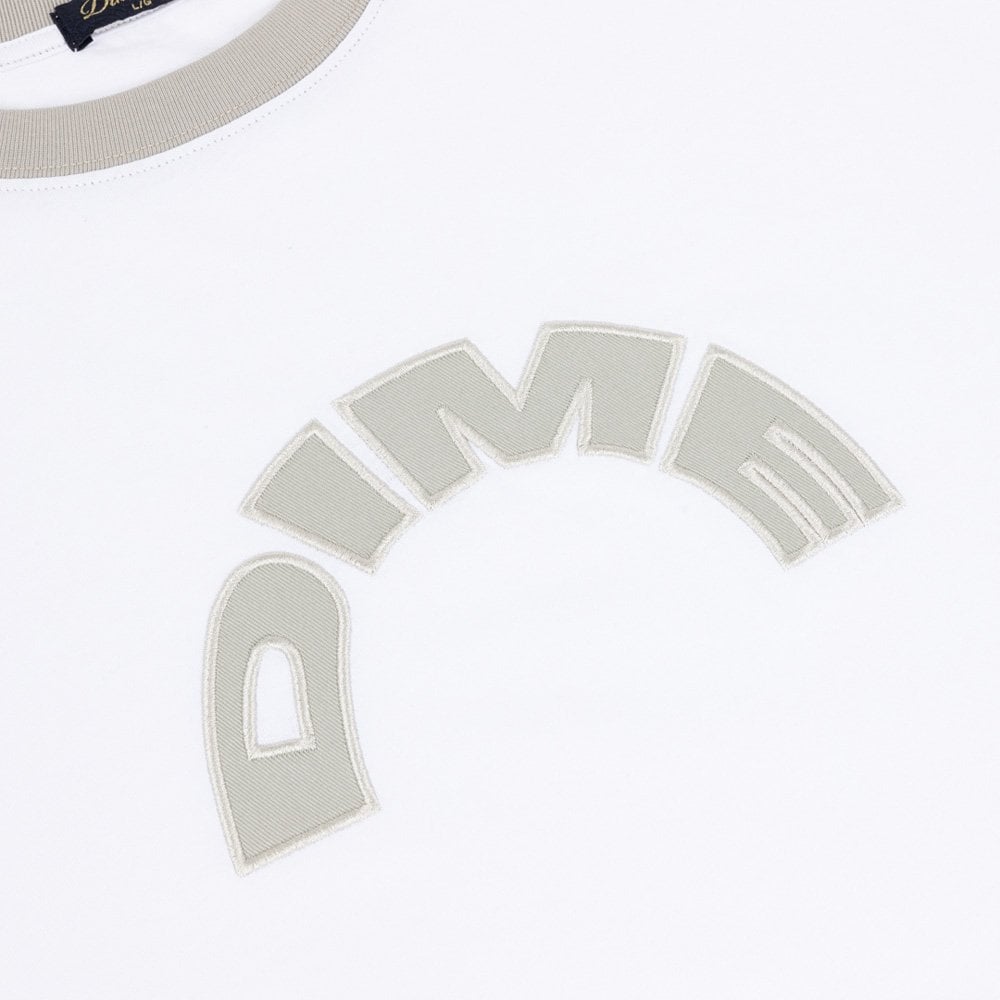 Arch Ringer T-Shirt - White