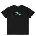 Cursive Paper Cut T-Shirt - Black