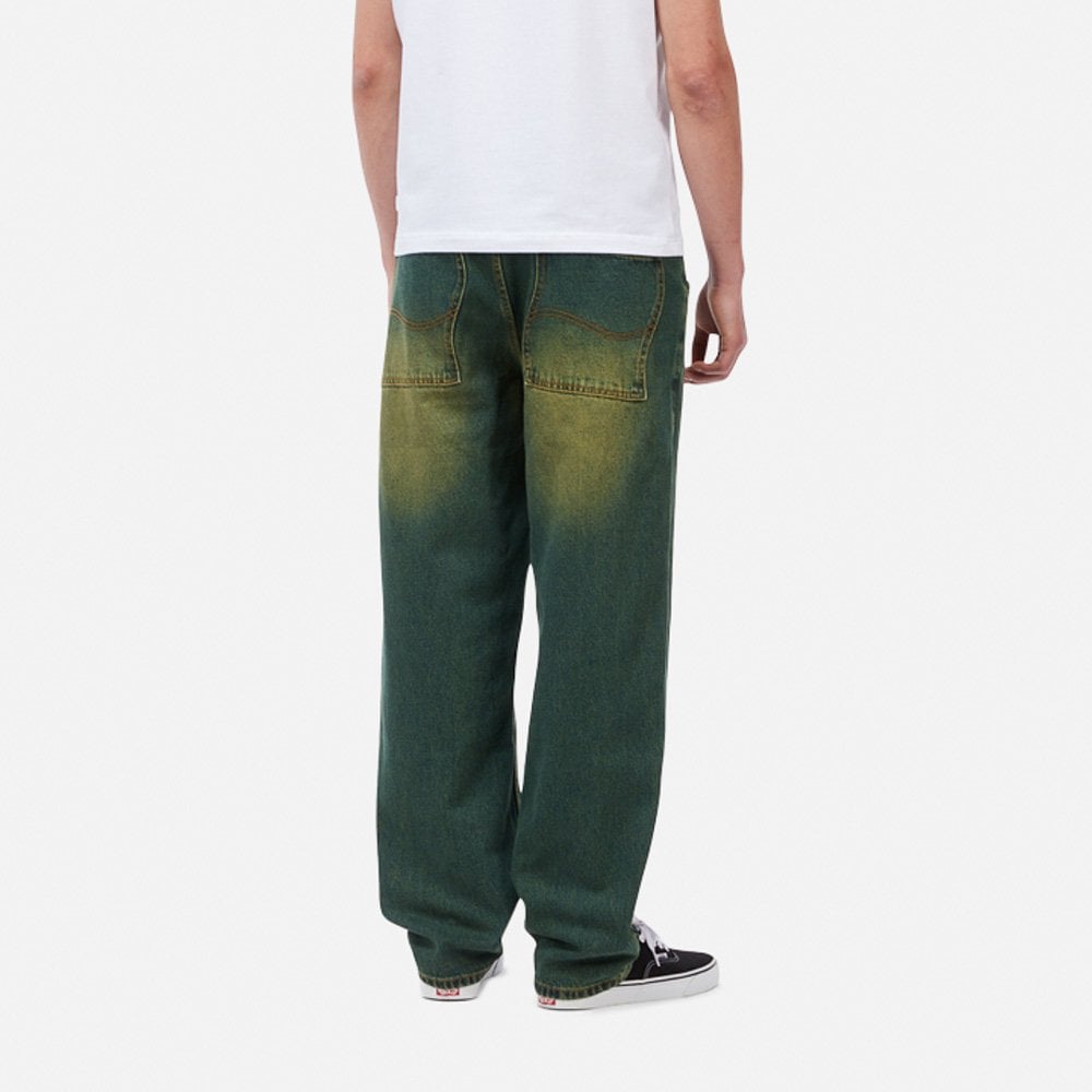 Relaxed Denim Pants - Sand Pine