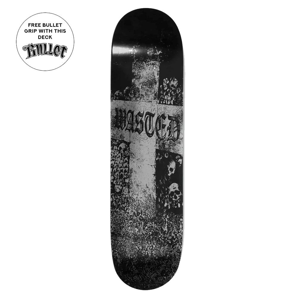 Catacombs Skateboard Deck - Black