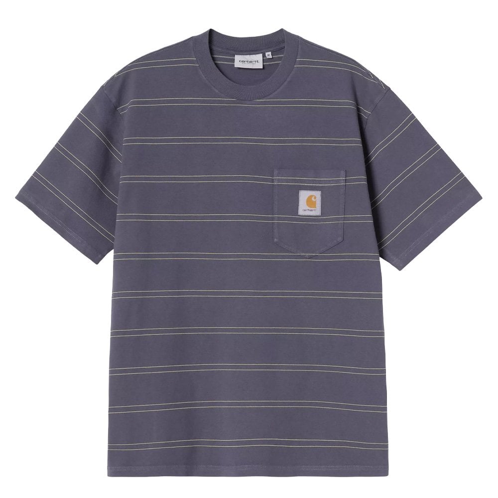 Bert Pocket T-Shirt - Purple/Green