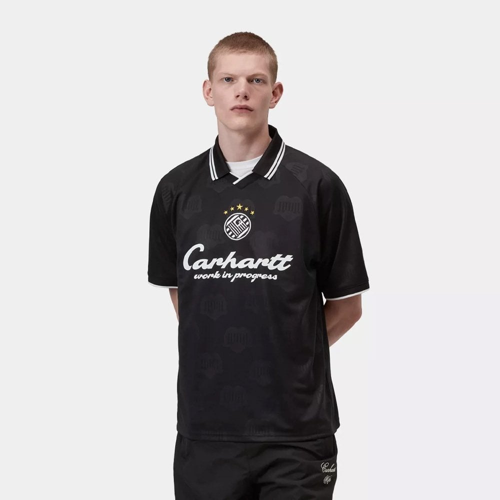 Terrace Football T-Shirt - Black