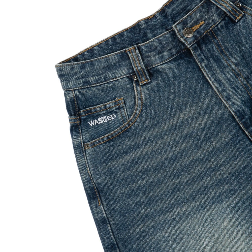 Casper Faded Shorts  - Vintage Blue