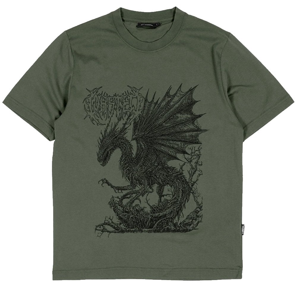Balaur T-Shirt  - Olive Khaki