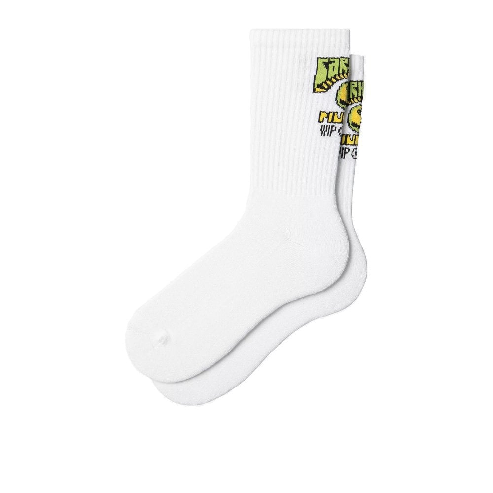 Pinball Socks - White