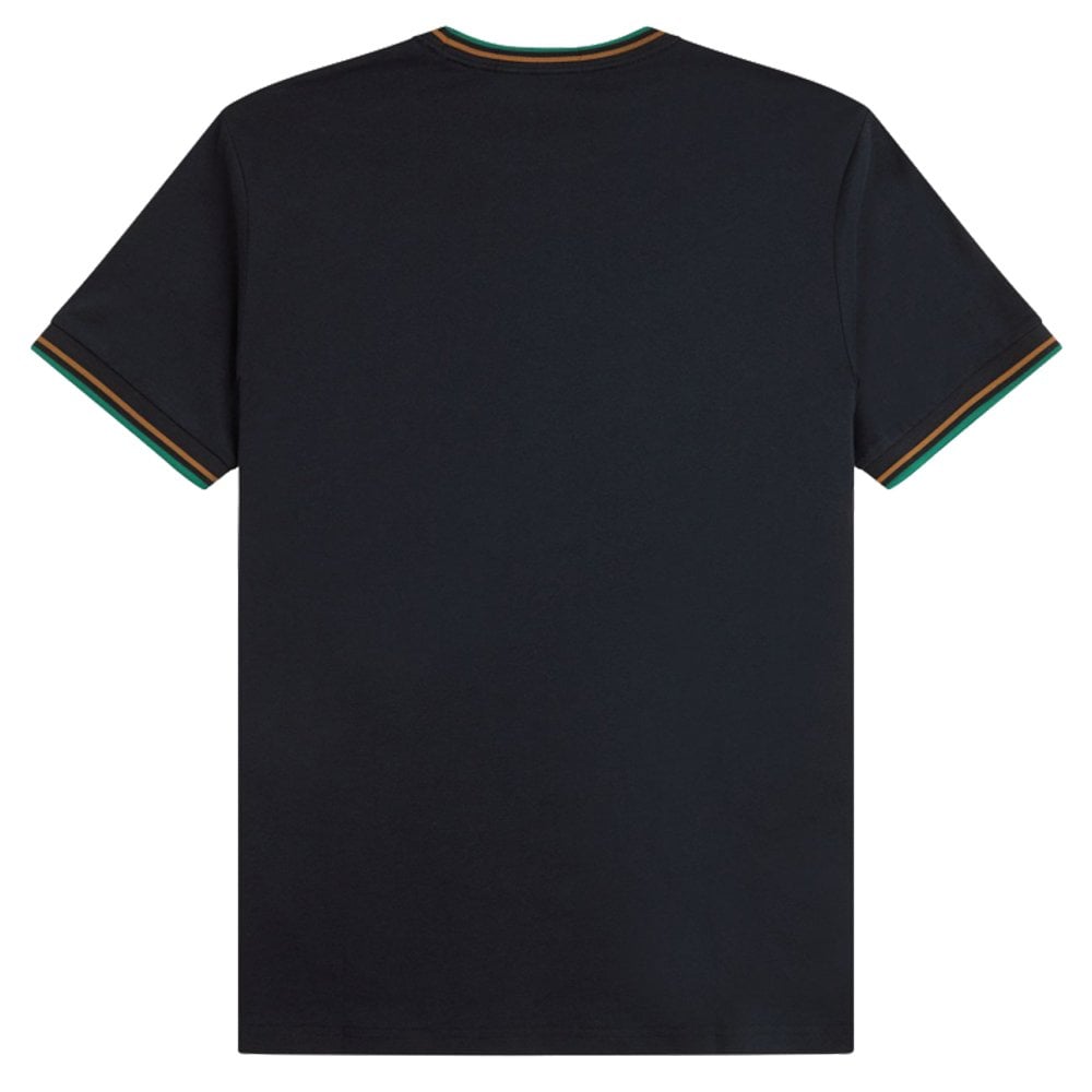 Twin Tipped T-Shirt - Navy/Dk Cara