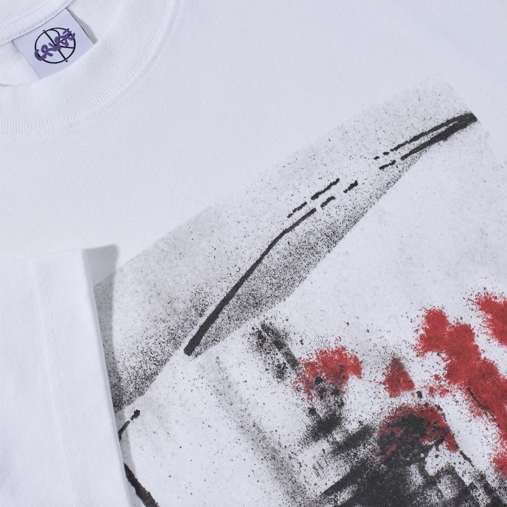 Chainsaw T-Shirt  - White