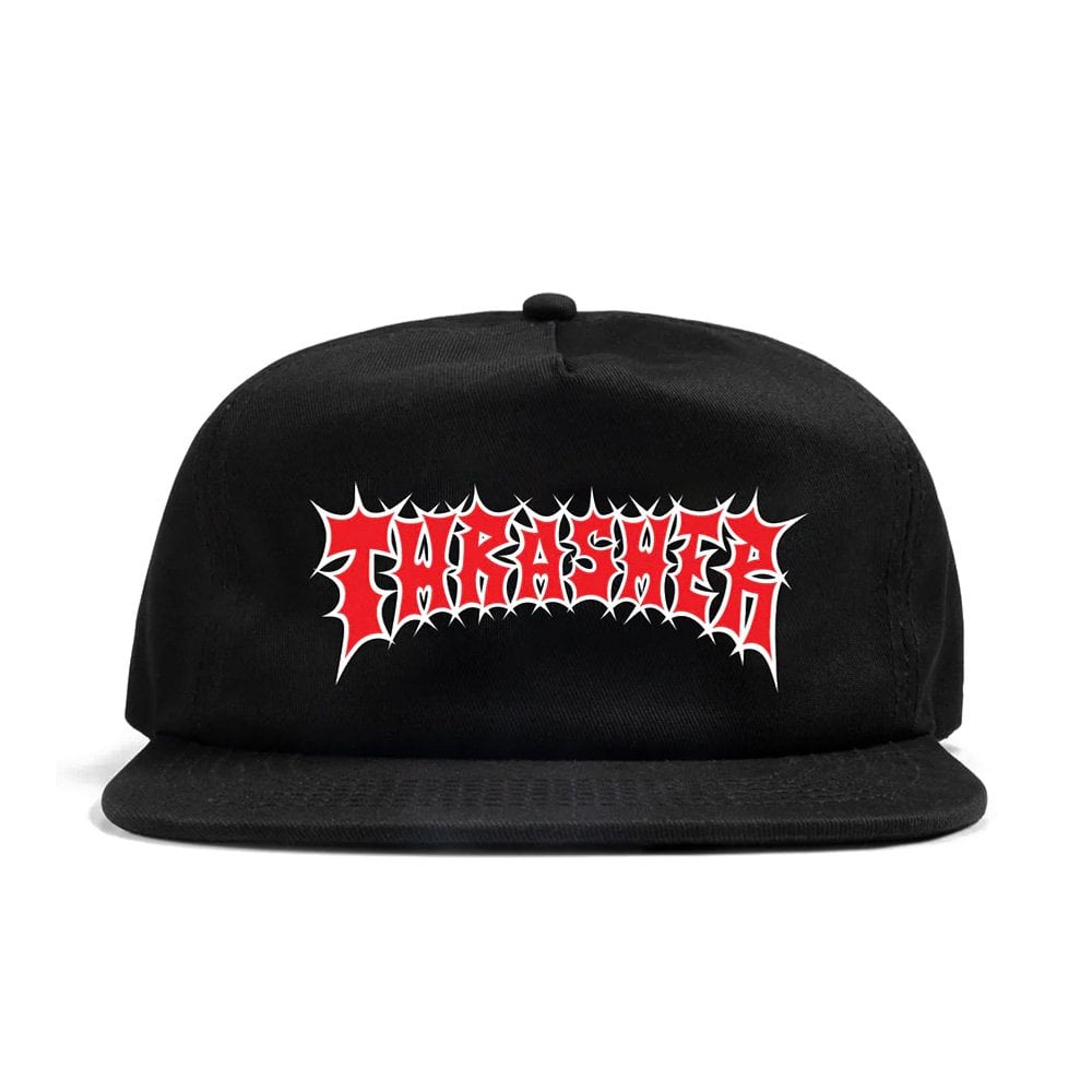 Spikey Snapback - Black