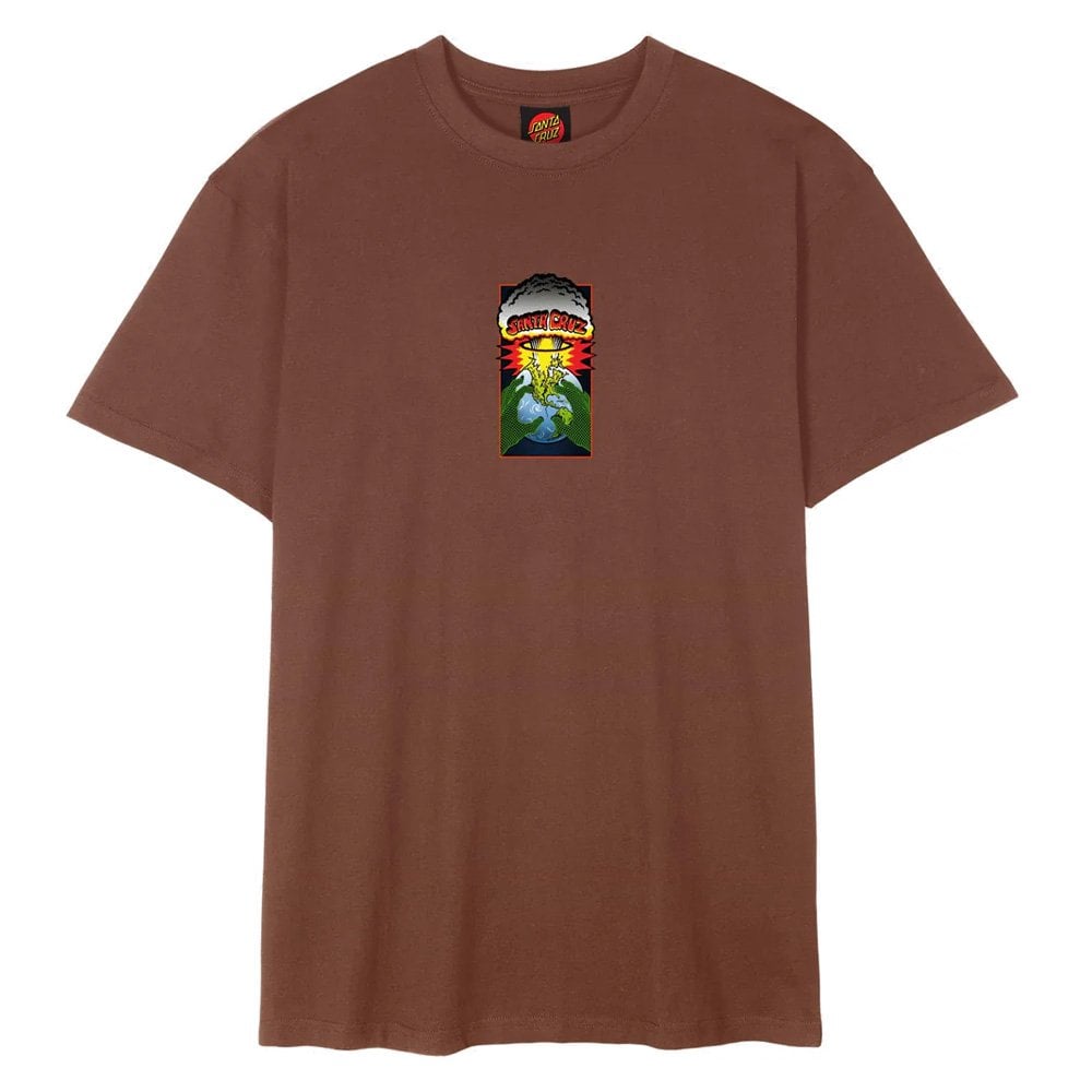 Kendall End Of The World Front T-Shirt - Sepia Brown