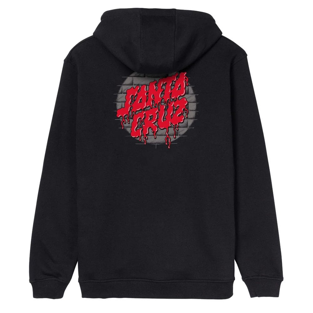 Delfino Spotlight Dot Hoodie - Black