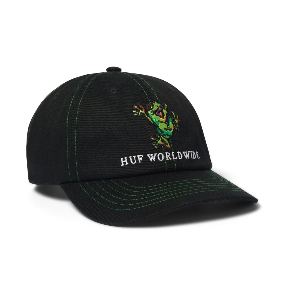 Stuck On You 6-Panel Curved-Visor Hat - Black