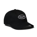 89 Oval 5-Panel Snapback Hat  - Black